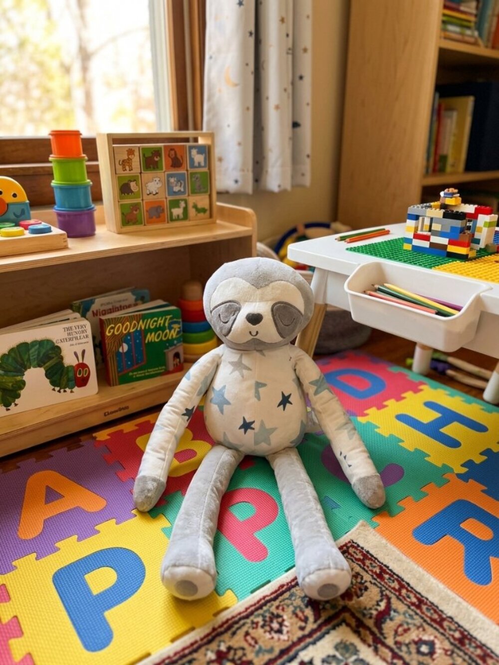 Mastermind Baby Toys Sloth Plush Stuffed Animal 12" Good Used